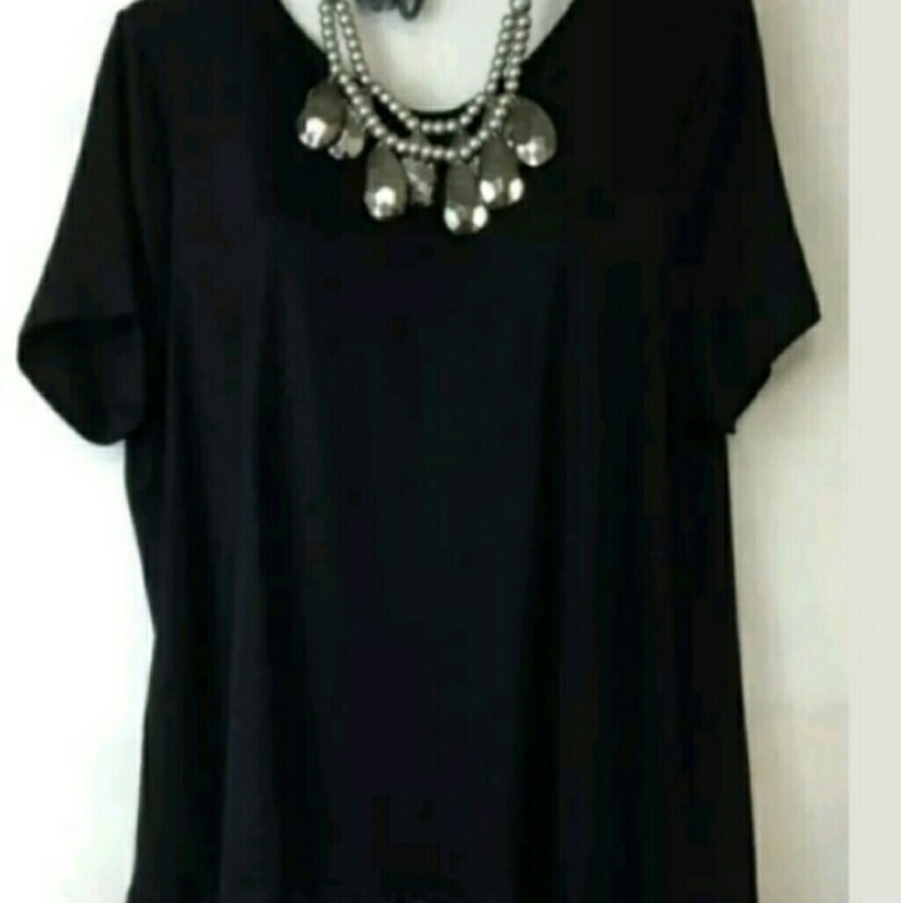 Torrid top with lace bottom